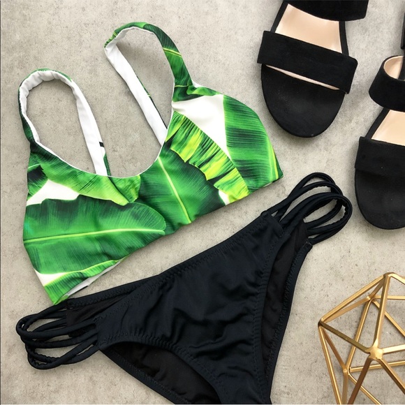 Eberjey Black Cutout Cheeky Swimsuit Bottoms - Picture 6 of 8